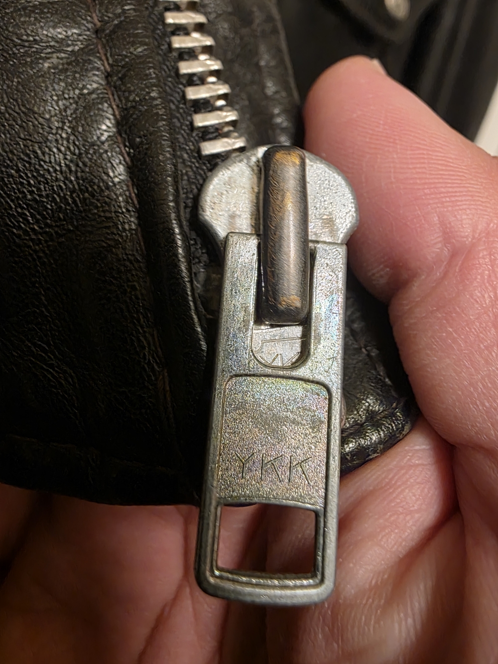 Vintage Schott Perfecto NYC 1980's? Black Leather Motorcycle Jacket - Picture 7 of 8